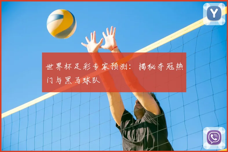 世界杯足彩专家预测：揭秘夺冠热门与黑马球队